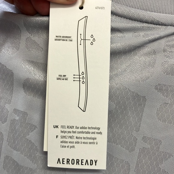 Adidas Football/Soccer/Athletic/Athleisure Shirt, NWT! - Picture 6 of 8